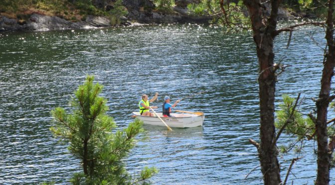 En skön dag på badberget …